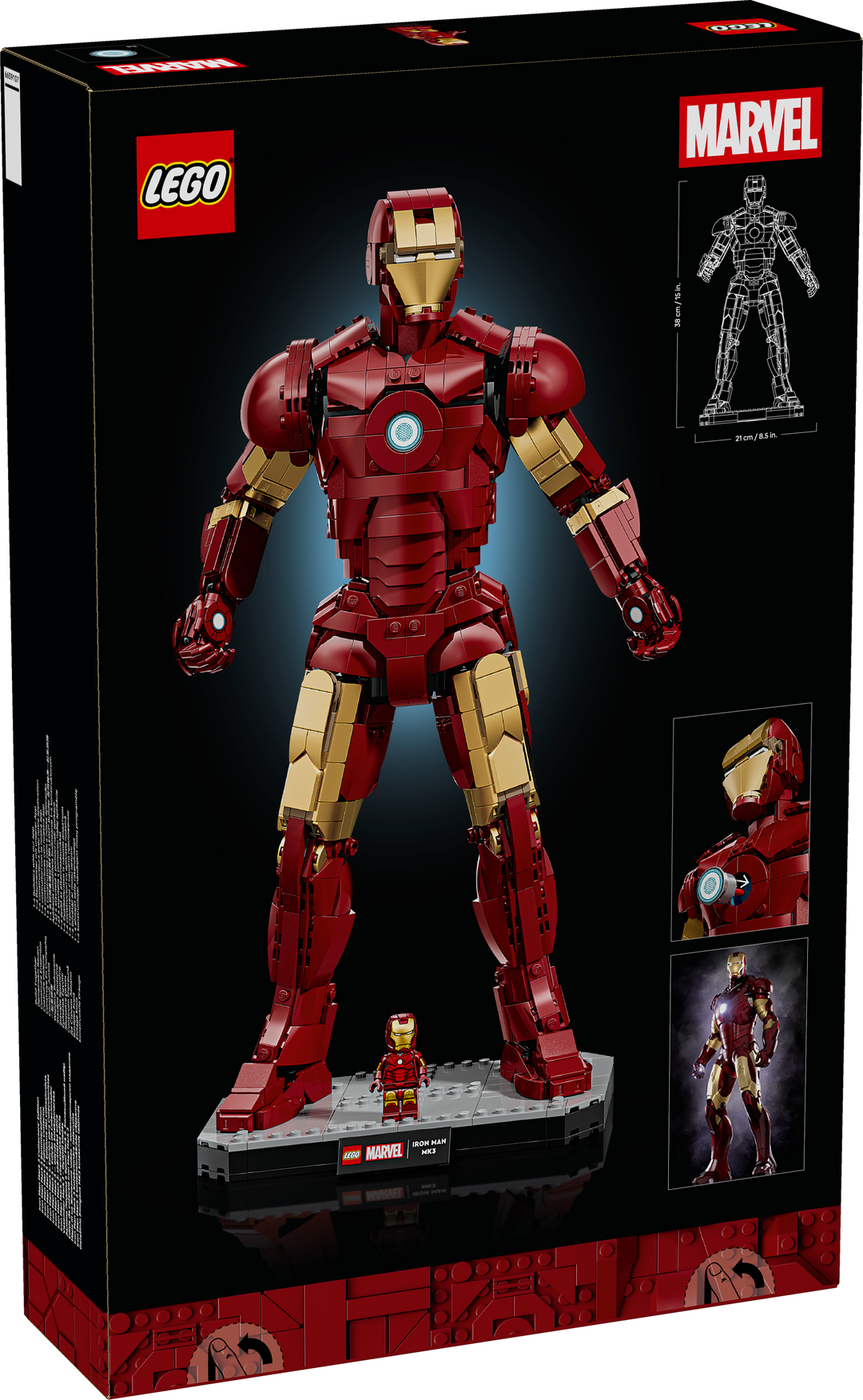 לגו | Marvel - איירון מן MK3 מהדורת אספנות (76344)-1