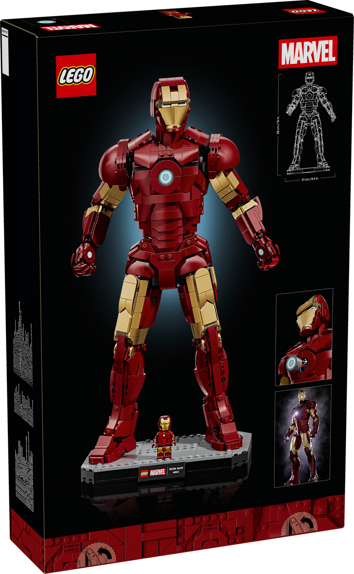 לגו | Marvel - איירון מן MK3 מהדורת אספנות (76344)-2