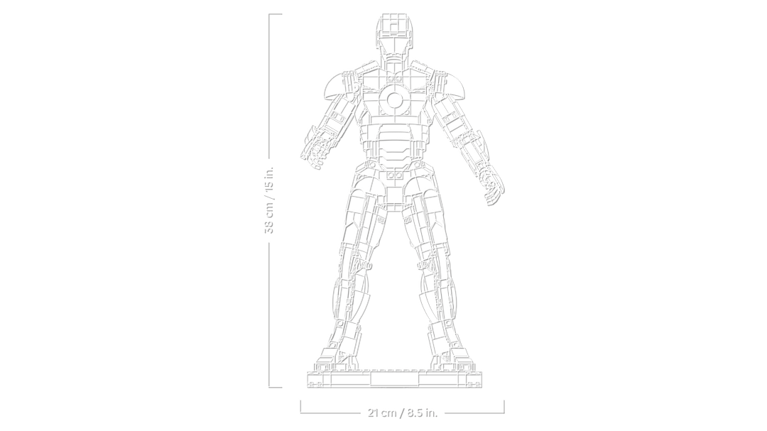 לגו | Marvel - איירון מן MK3 מהדורת אספנות (76344)-4