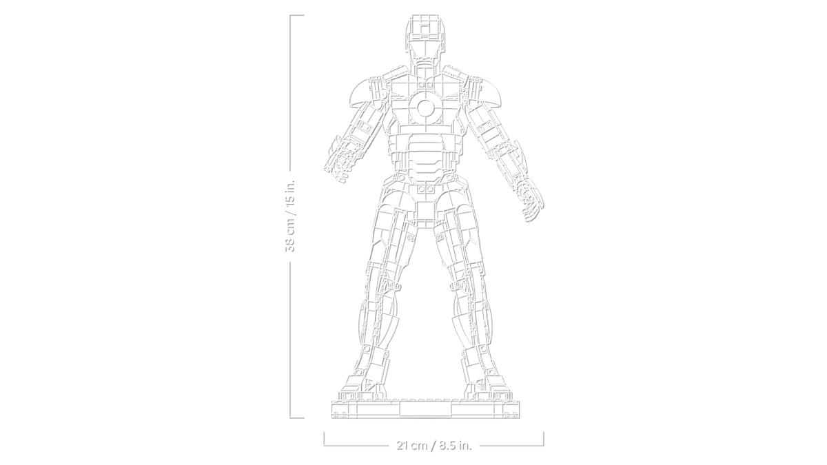 לגו | Marvel - איירון מן MK3 מהדורת אספנות (76344)-5