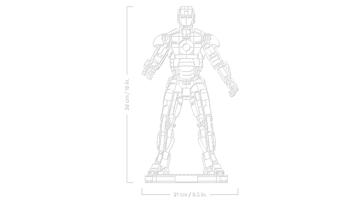 לגו | Marvel - איירון מן MK3 מהדורת אספנות (76344)-5