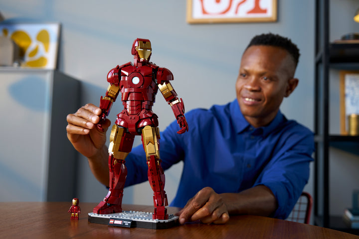 לגו | Marvel - איירון מן MK3 מהדורת אספנות (76344)-6
