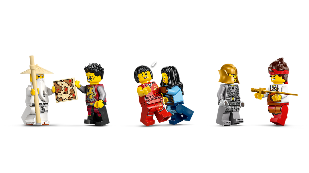 לגו NINJAGO® - נפח ארבעת הנשקים - מהדורת חגיגות 15 שנה (71858)-6