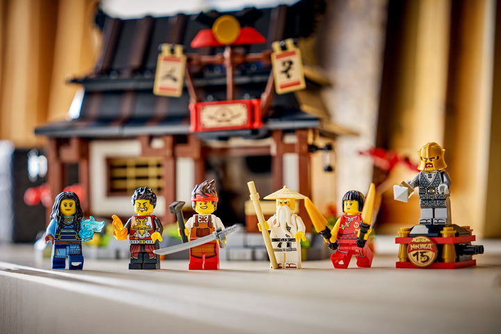 לגו NINJAGO® - נפח ארבעת הנשקים - מהדורת חגיגות 15 שנה (71858)-11