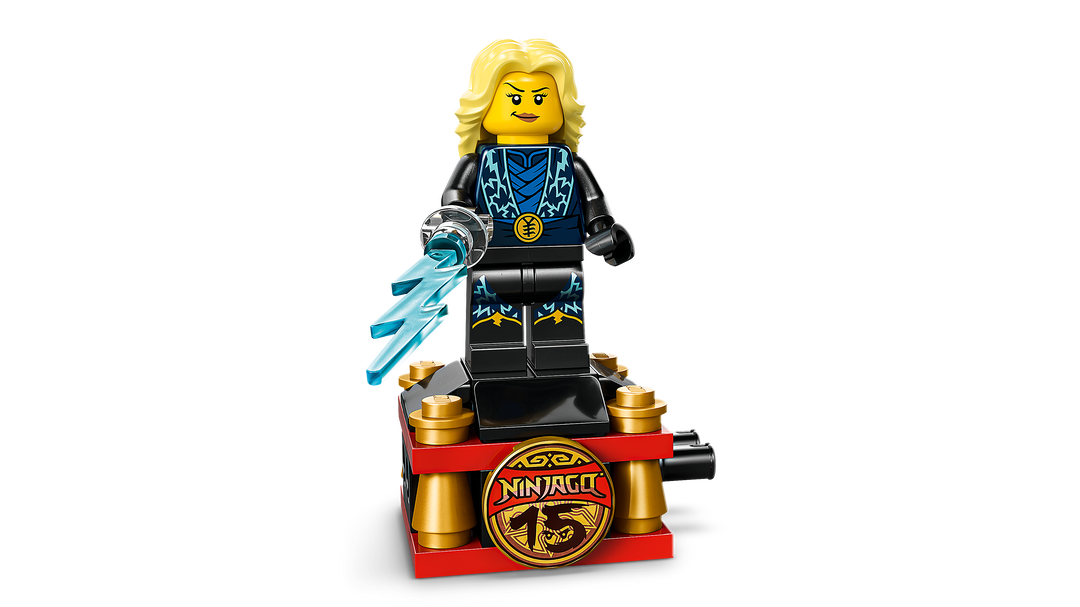 לגו NINJAGO® - תצוגת דמויות נינג'ה - מהדורת חגיגות 15 שנה (71866)-4