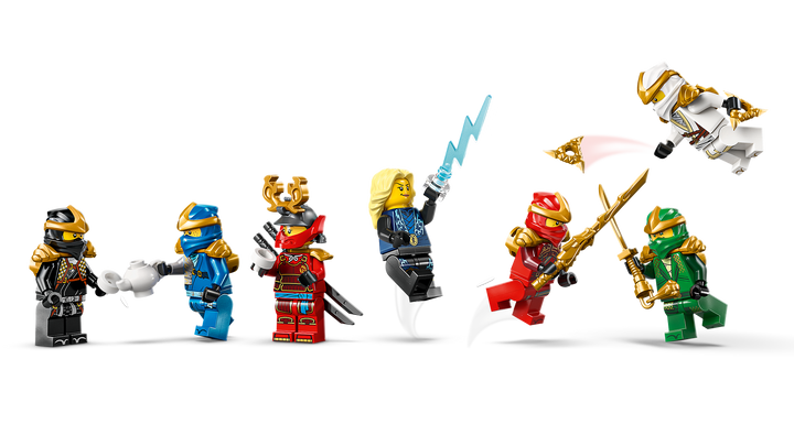 לגו NINJAGO® - תצוגת דמויות נינג'ה - מהדורת חגיגות 15 שנה (71866)-6