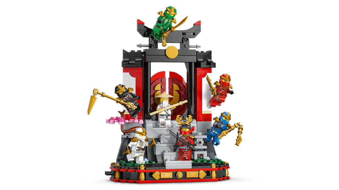 לגו NINJAGO® - תצוגת דמויות נינג'ה - מהדורת חגיגות 15 שנה (71866)-6