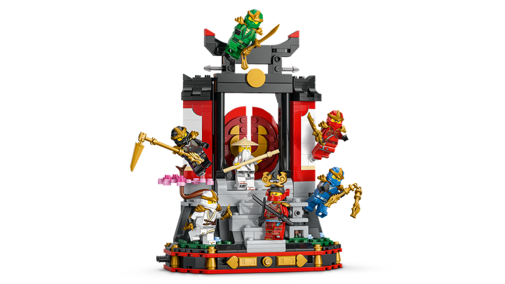לגו NINJAGO® - תצוגת דמויות נינג'ה - מהדורת חגיגות 15 שנה (71866)-7