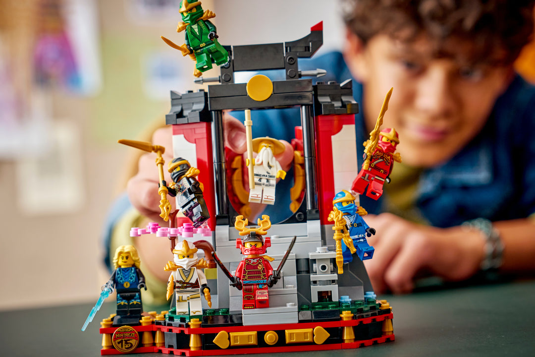 לגו NINJAGO® - תצוגת דמויות נינג'ה - מהדורת חגיגות 15 שנה (71866)-9
