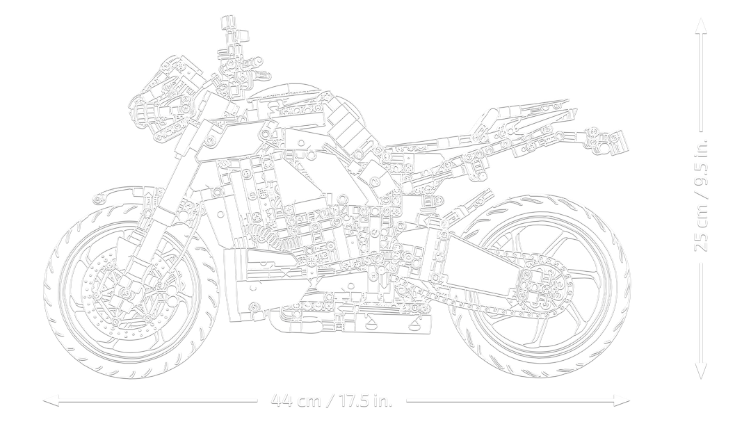 לגו Technic - Yamaha MT-10 SP (42159)-5