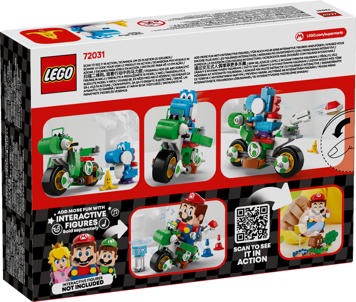 לגו Super Mario™ - Mario ™Kart – Yoshi Bike (72031)-14