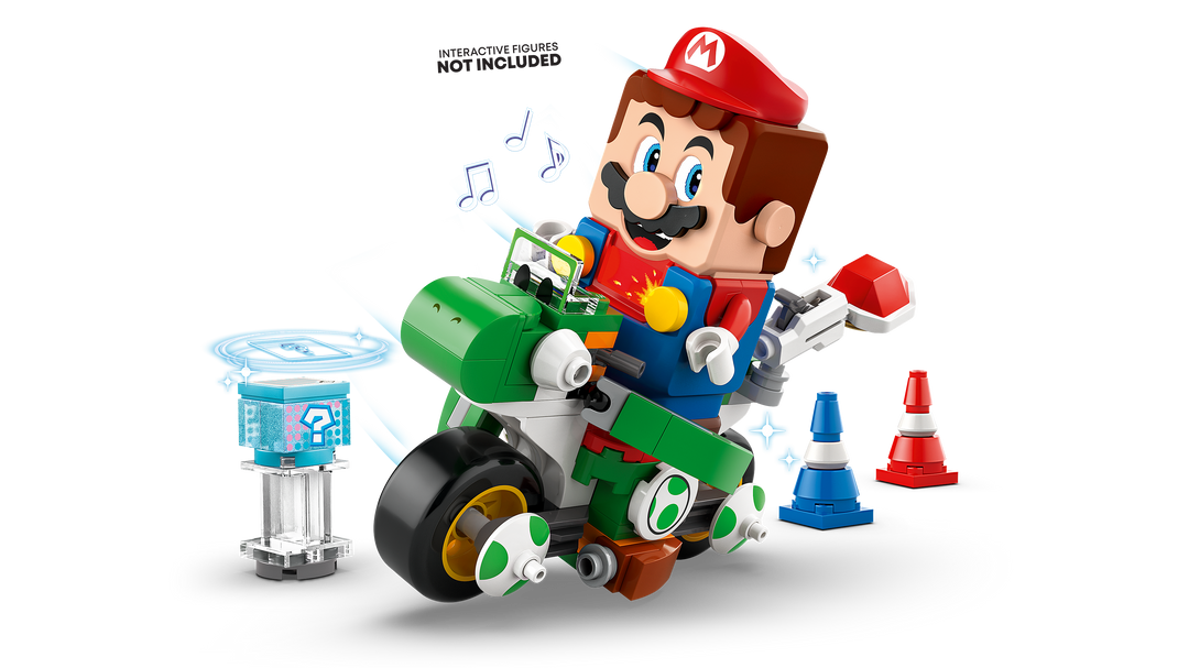 לגו Super Mario™ - Mario ™Kart – Yoshi Bike (72031)-4