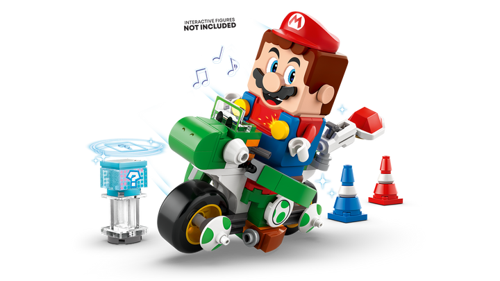 לגו Super Mario™ - Mario ™Kart – Yoshi Bike (72031)-5