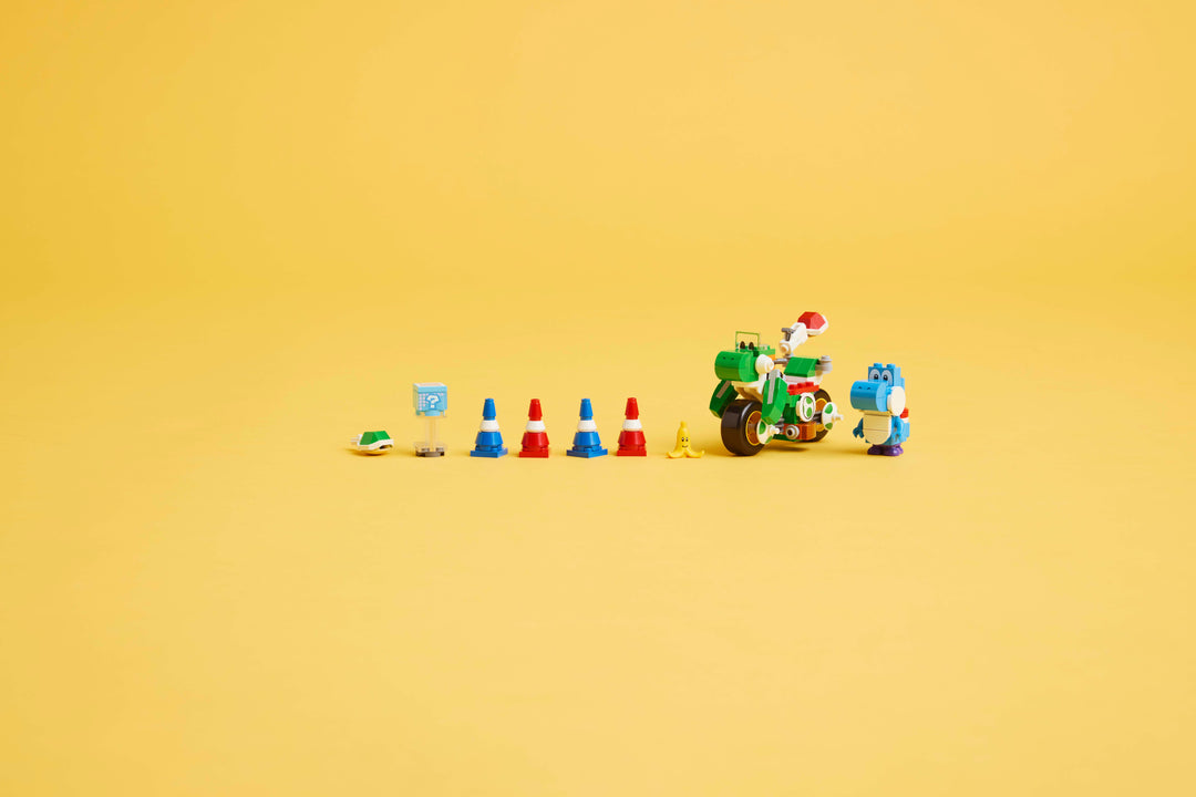 לגו Super Mario™ - Mario ™Kart – Yoshi Bike (72031)-8