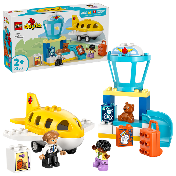 לגו DUPLO® - ביקור ראשון בשדה התעופה (10443)-2