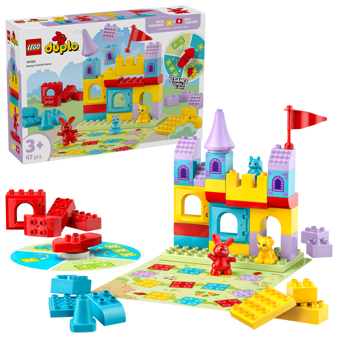 לגו DUPLO® - משחק טירה של הופסי (10450)-1