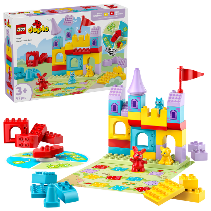 לגו DUPLO® - משחק טירה של הופסי (10450)-2