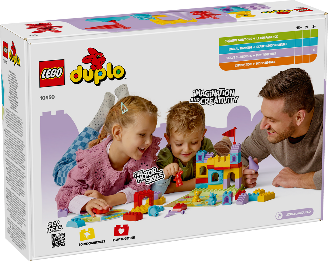 לגו DUPLO® - משחק טירה של הופסי (10450)-2