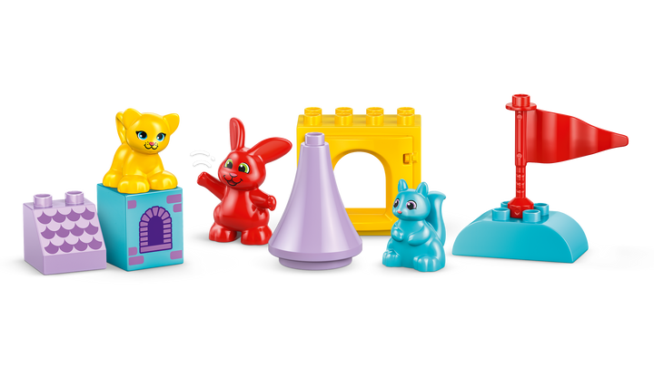 לגו DUPLO® - משחק טירה של הופסי (10450)-4