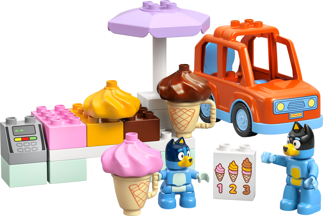 לגו DUPLO® Bluey - טיול וגלידה עם בלואי (10458)
