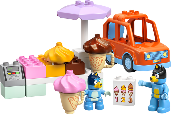לגו DUPLO® Bluey - טיול וגלידה עם בלואי (10458)