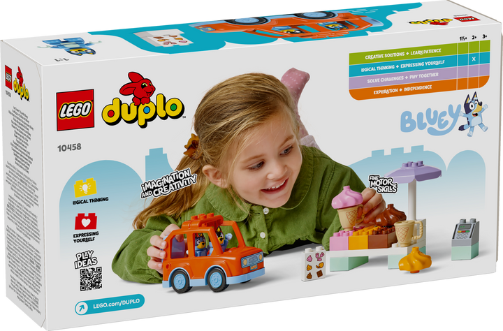 לגו DUPLO® Bluey - טיול וגלידה עם בלואי (10458)-3