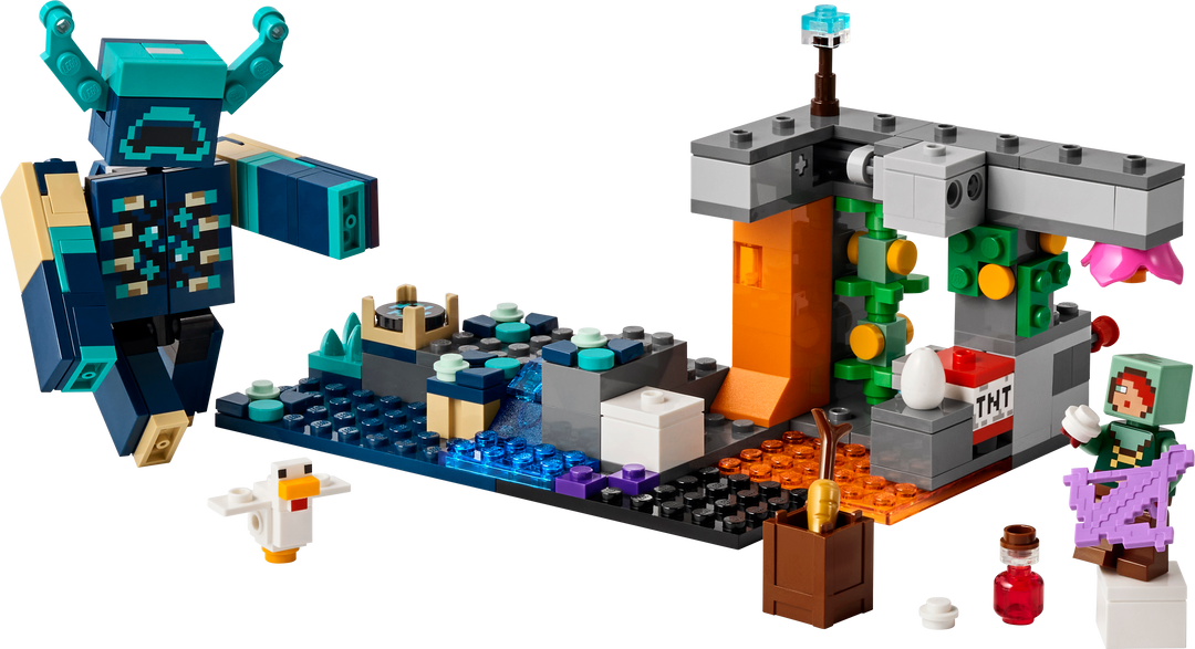 לגו Minecraft® - היתקלות עם ווארדן (21274)