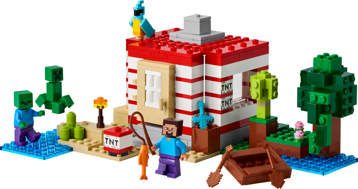 לגו Minecraft® - בית הג'ונגל TNT (21275)-1