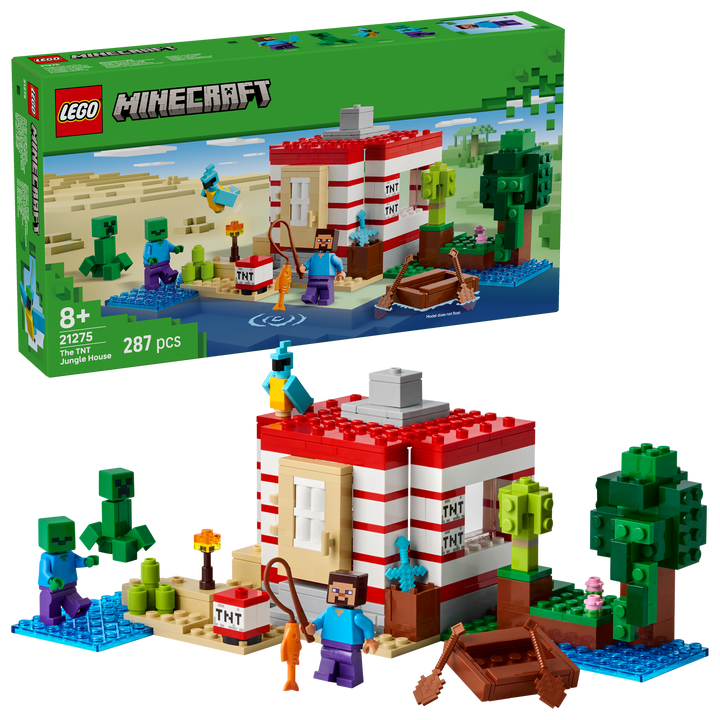 לגו Minecraft® - בית הג'ונגל TNT (21275)-2