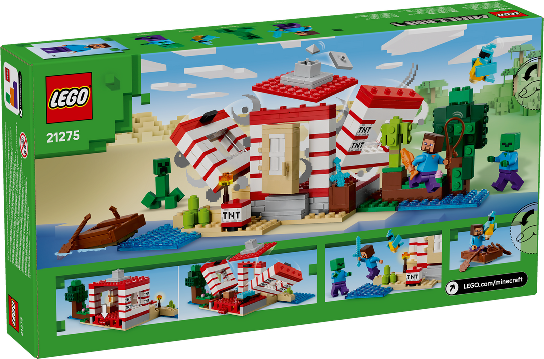 לגו Minecraft® - בית הג'ונגל TNT (21275)-3