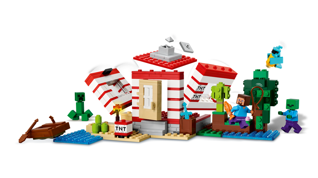 לגו Minecraft® - בית הג'ונגל TNT (21275)-4