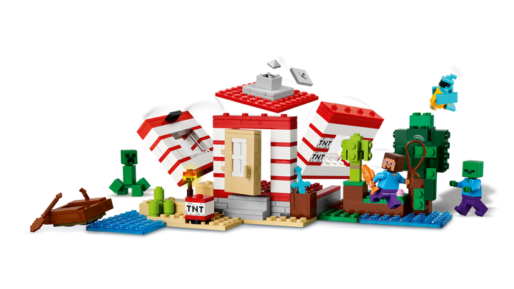 לגו Minecraft® - בית הג'ונגל TNT (21275)-4