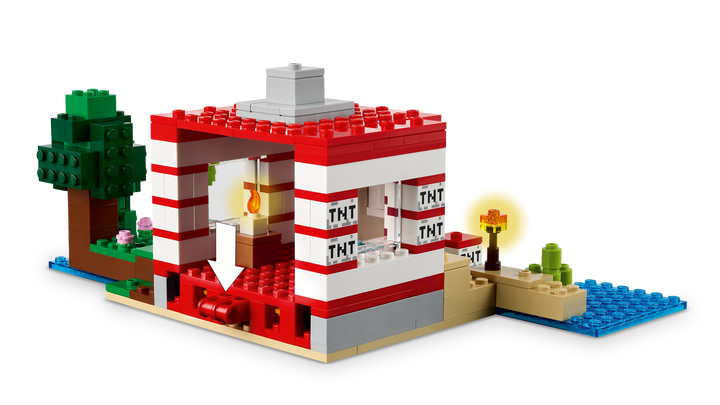 לגו Minecraft® - בית הג'ונגל TNT (21275)-5