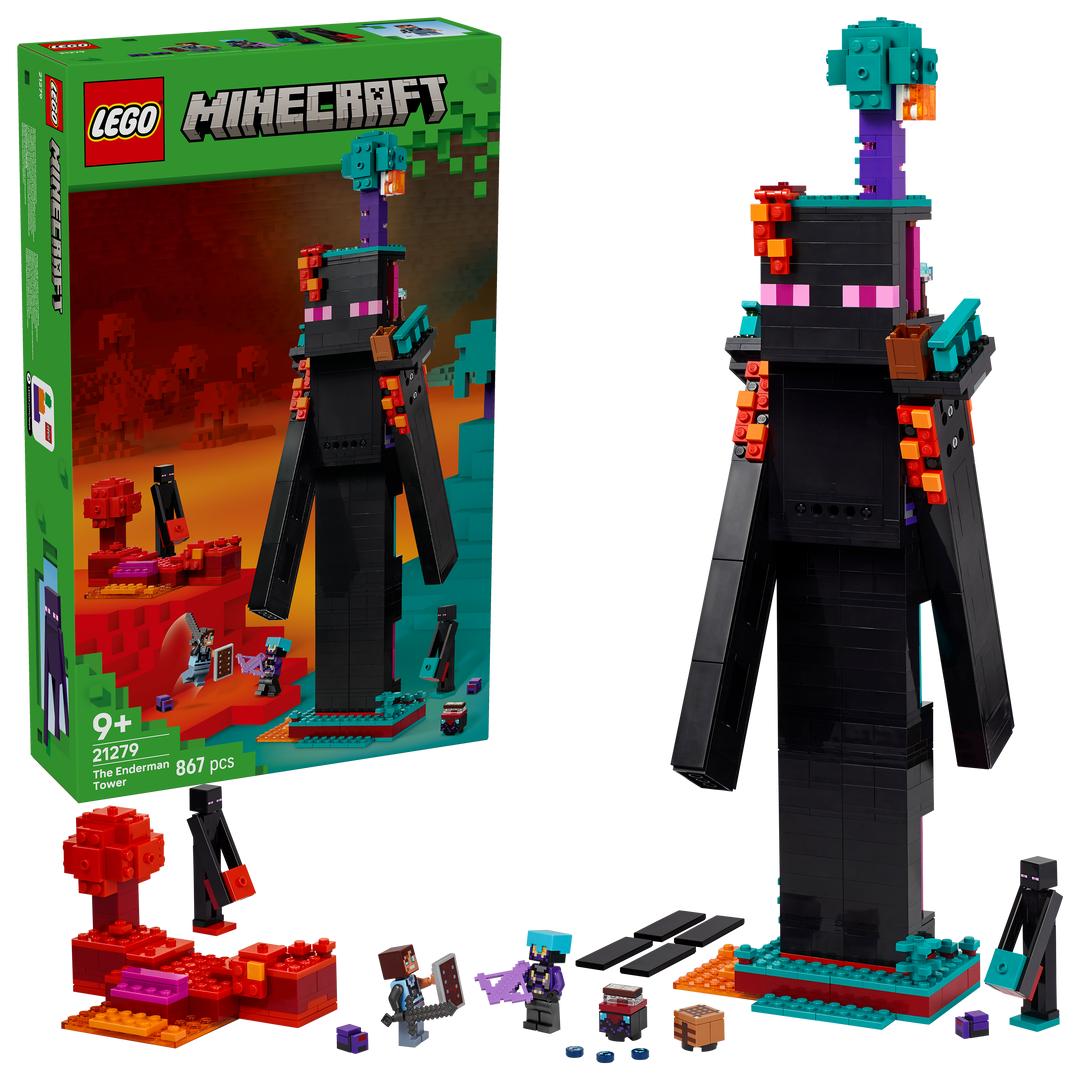 לגו Minecraft® - המגדל של אנדרמן (21279)-1
