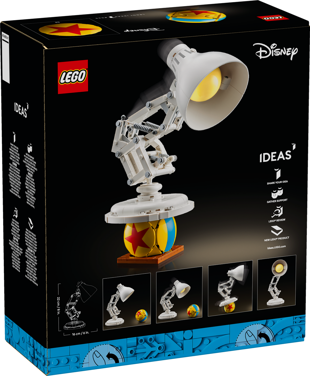 לגו Ideas - Disney Pixar Luxo Jr (21357)-2