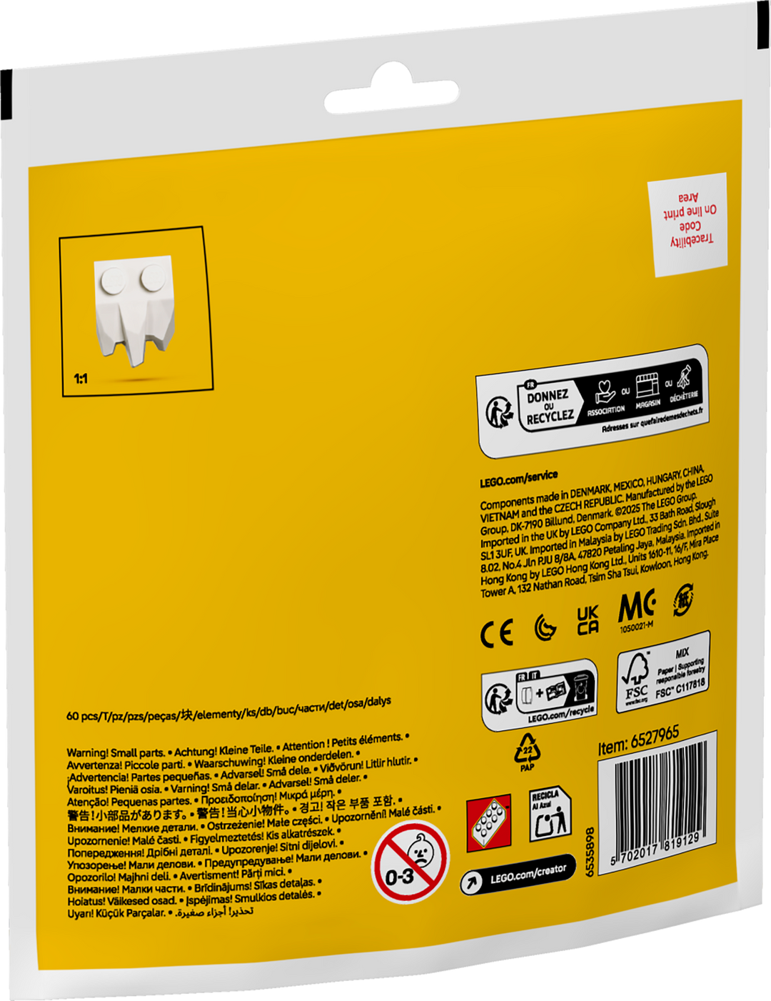 לגו Creator 3in1 - כיף במורד הארובה עם סנטה בחג המולד (30692)-2
