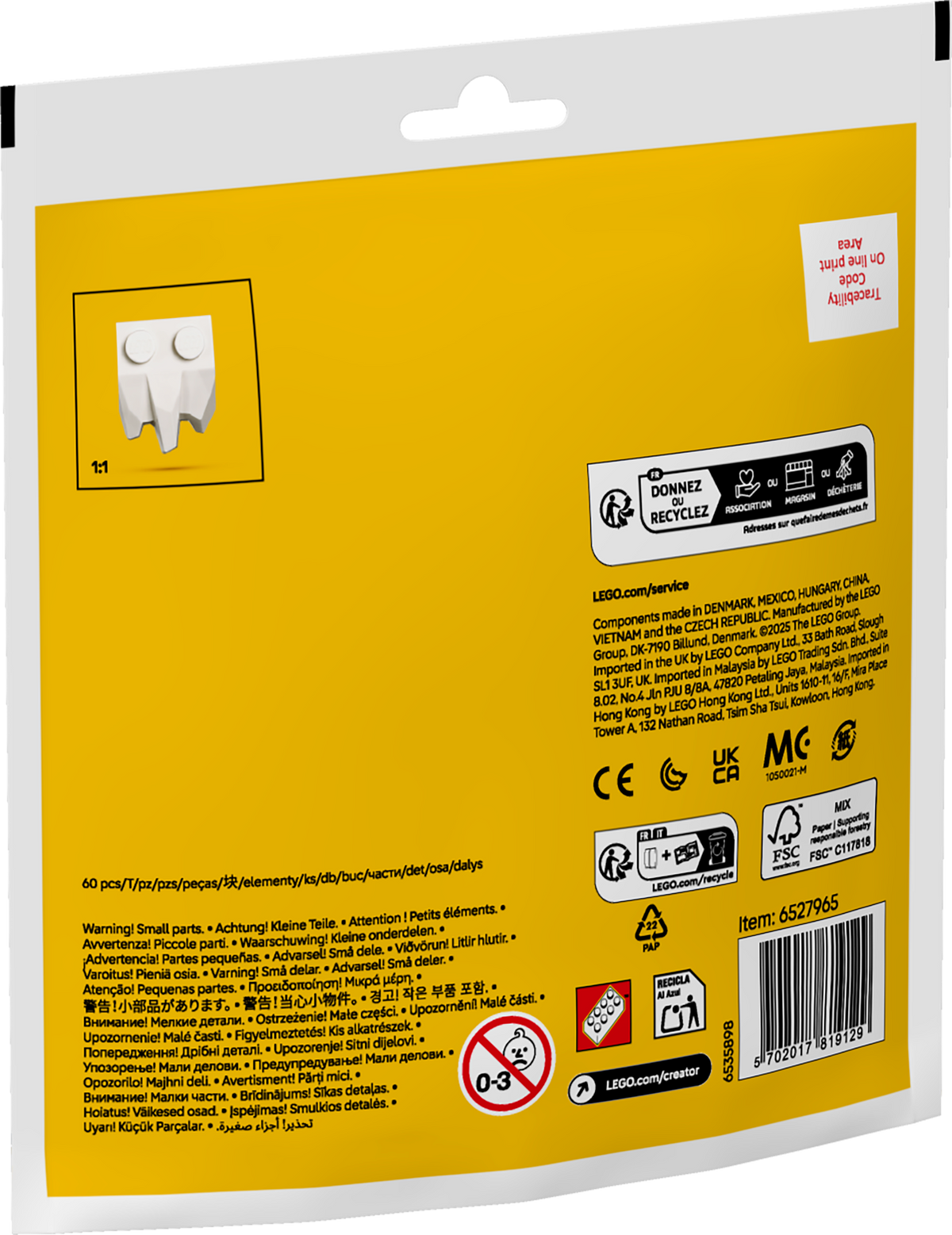 לגו Creator 3in1 - כיף במורד הארובה עם סנטה בחג המולד (30692)-2