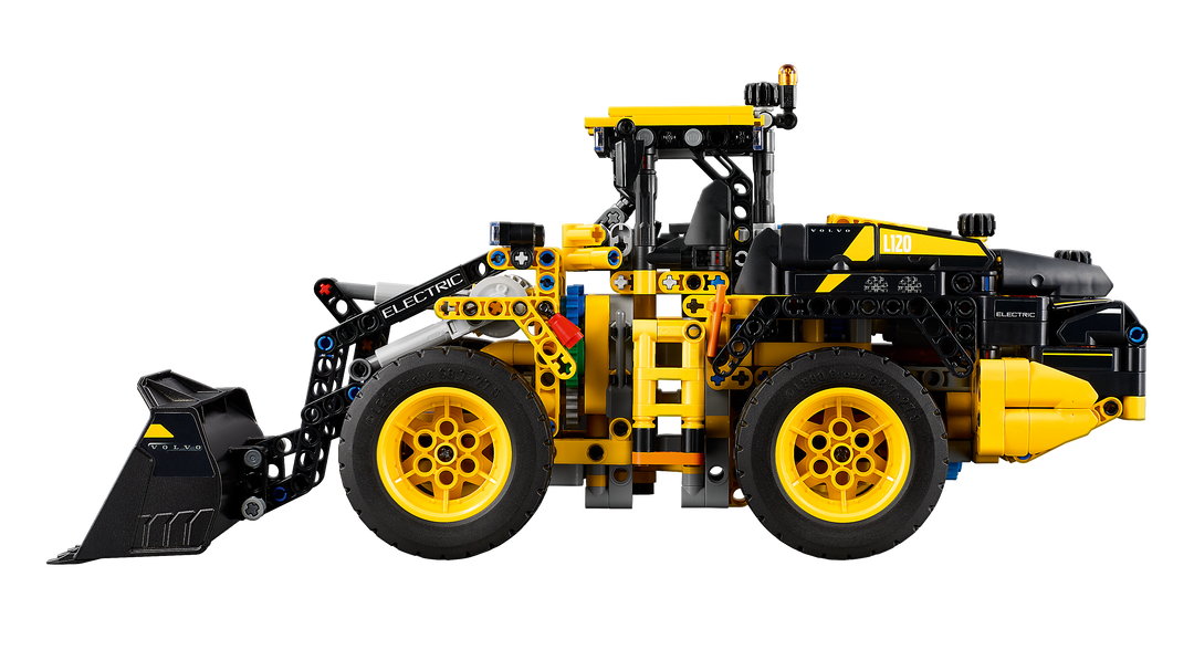 לגו Technic - Volvo L120 Electric מעמיס קדמי על גלגלים (42209)-3