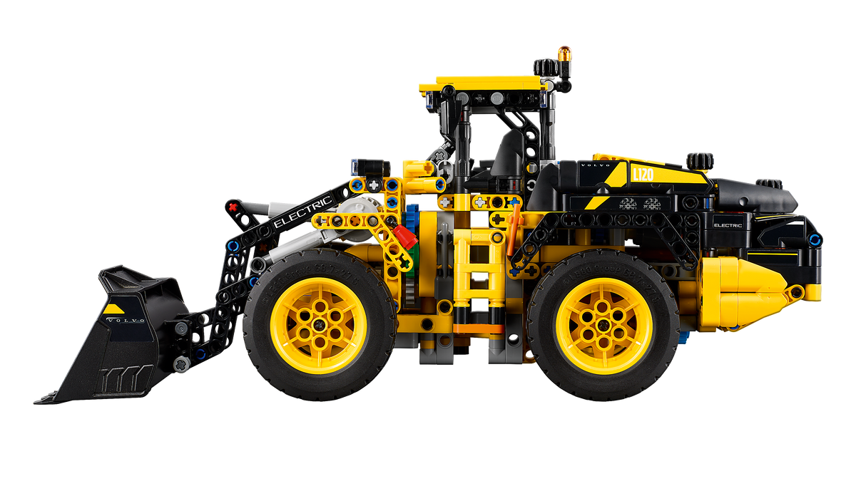 לגו Technic - Volvo L120 Electric מעמיס קדמי על גלגלים (42209)-3