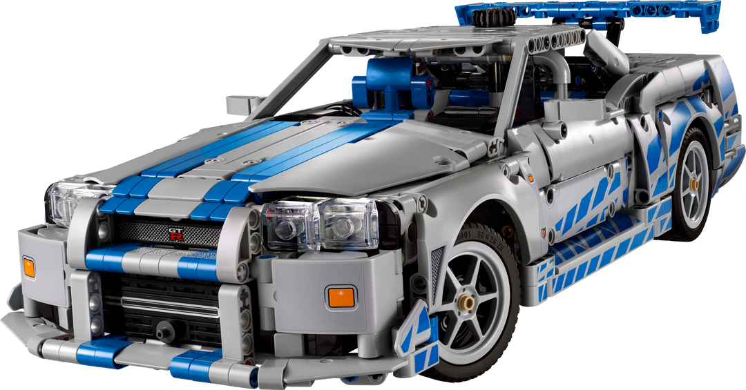 לגו Technic - מכונית 2Fast 2 Furious Nissan Skyline GT-R (R34) (42210)