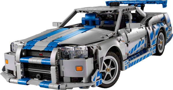 לגו Technic - מכונית 2Fast 2 Furious Nissan Skyline GT-R (R34) (42210)