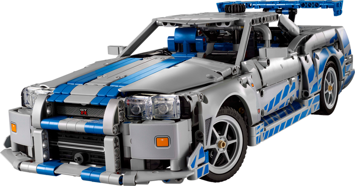 לגו Technic - מכונית 2Fast 2 Furious Nissan Skyline GT-R (R34) (42210)-1