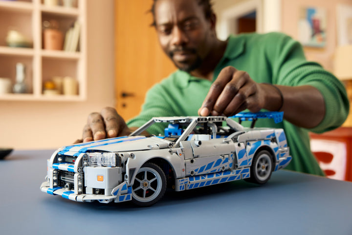 לגו Technic - מכונית 2Fast 2 Furious Nissan Skyline GT-R (R34) (42210)-8