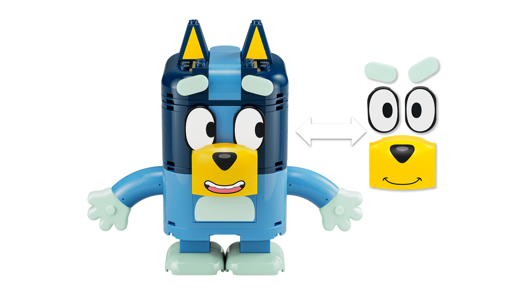 לגו Bluey - בני משפחת בלואי בנויים מלבנים (11217)-7