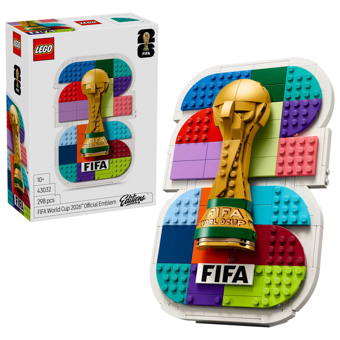 לגו Editions - הסמל הרשמי של מונדיאל ™FIFA World Cup 2026 (43032)-1