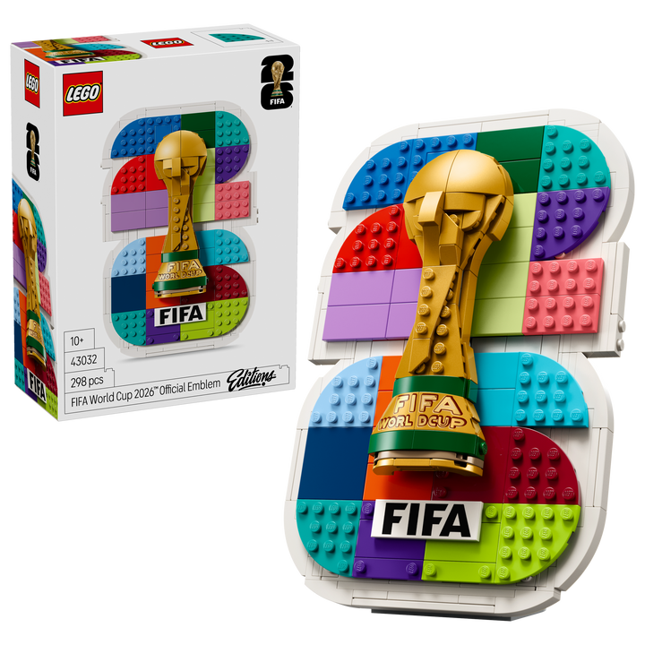 לגו Editions - הסמל הרשמי של מונדיאל ™FIFA World Cup 2026 (43032)-2