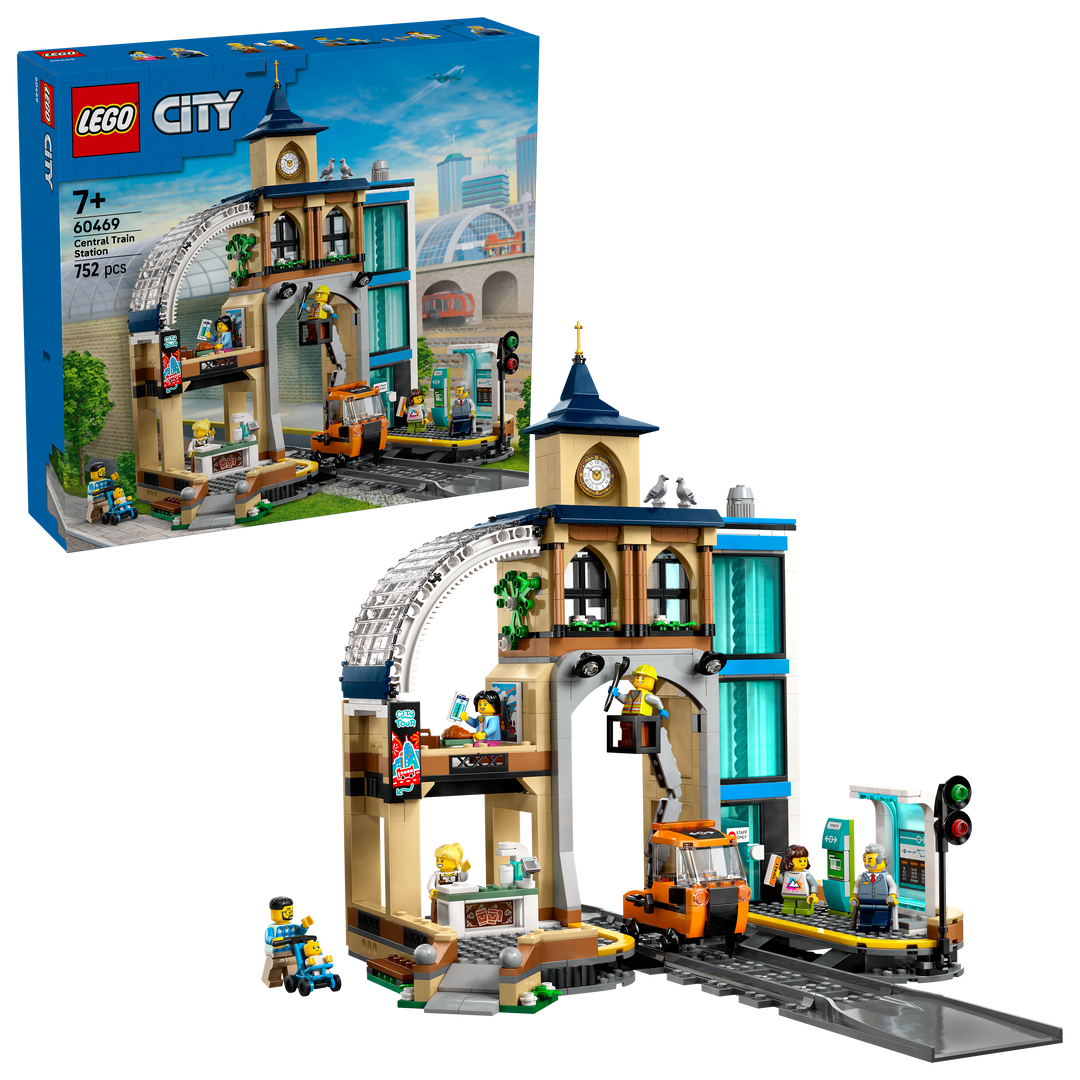 לגו City - תחנת רכבת מרכזית (60469)-1