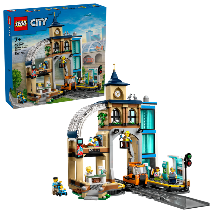 לגו City - תחנת רכבת מרכזית (60469)-2