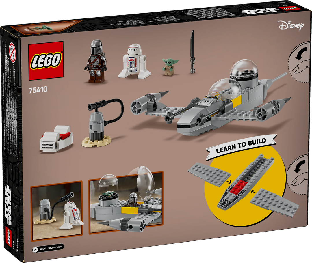 לגו Star Wars™ - N-1™ סטארפייטר של מנדו וגרוגו (75410)-3