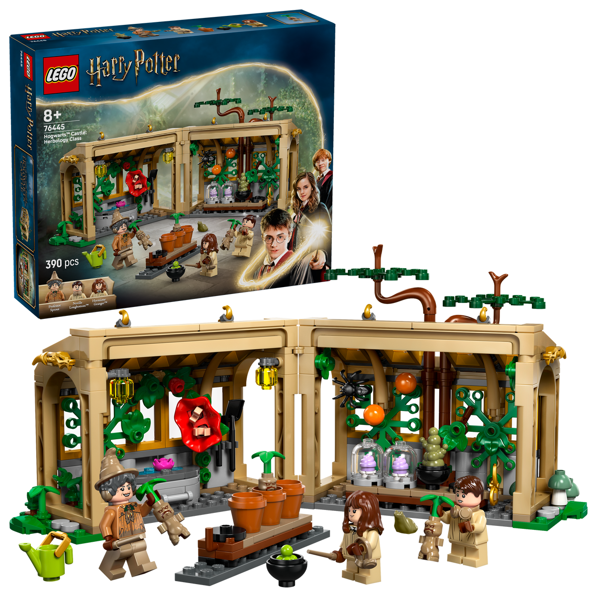 לגו Harry Potter™ - טירת הוגוורטס‎: שיעור תורת הצמחים (76445)-2